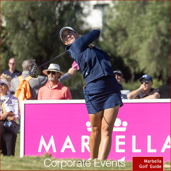 Marbella golf events management.