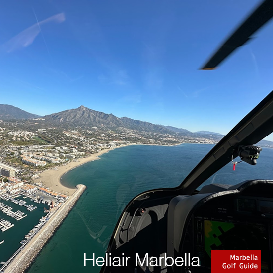 Helair helicopter tours marbella